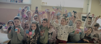 wspólne zdjęcie po zajęciach z tabletami