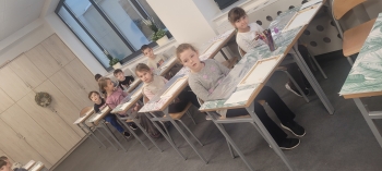 Przed  warsztatami plastycznymi