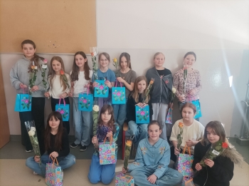 Wspólne zdjęcie dziewczyn