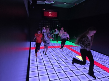 Zabawy na interaktywnej planszy