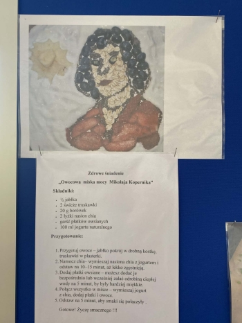 szkolny konkurs Śniadanie z Mikołajem Kopernikiem
