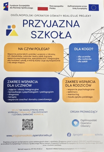 Plakat Przyjazna Szkoła (2)