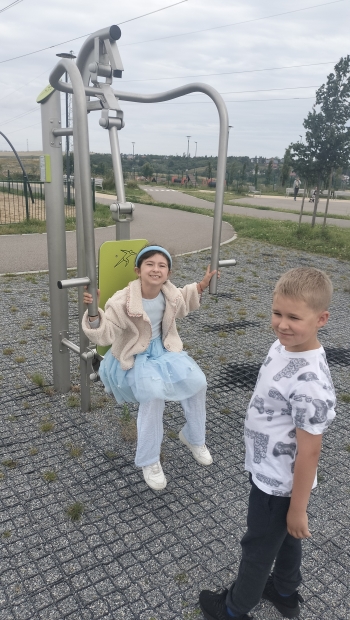 zabawa na swieżym powietrzu