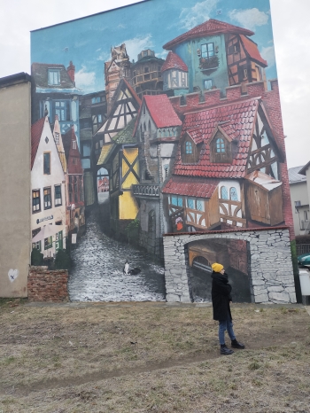 mural w Tczewie
