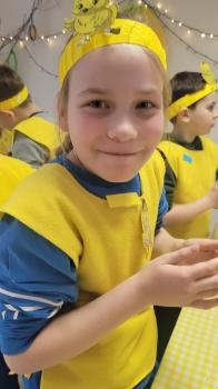 Uśmiechnięta dziewcznyka 