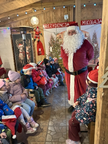Spotkanie z Mikołajem w Osadzie w Przywidzu