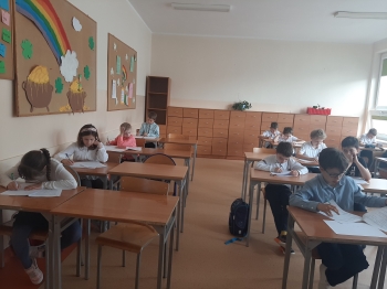 Szkolny Konkurs Matematyczny pt. Matematyczne Asy dla uczniów klas 2 i 3 .