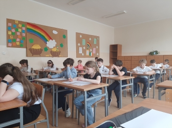 Szkolny Konkurs Matematyczny pt. Matematyczne Asy dla uczniów klas 2 i 3 