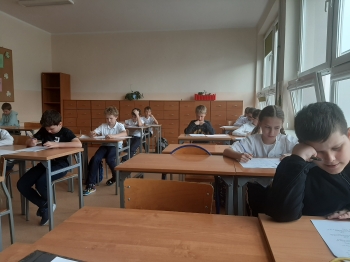 Szkolny Konkurs Matematyczny pt. Matematyczne Asy dla uczniów klas 2 i 3