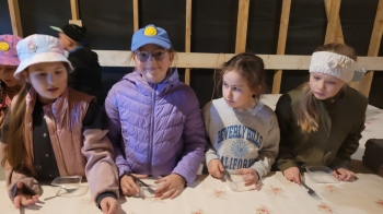 Dzieci na warsztatach 