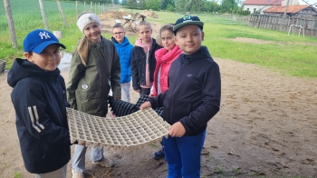 Dzieci współpracują 