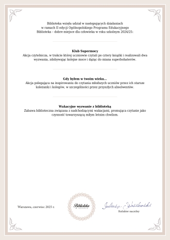 2certyfikat- Biblioteka dobre moiejsce...