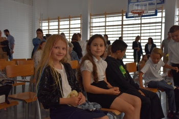 Uśmiechnięte dziewczynki