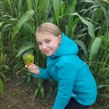 Dziewczynka z dynią 