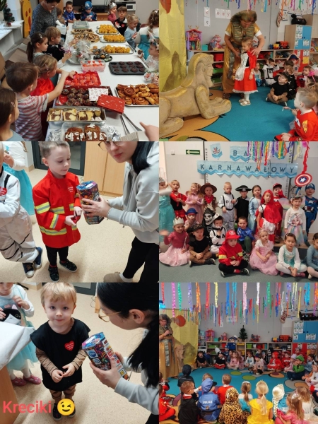 Bal karnawałowy w Oddziałach Przedszkolnych