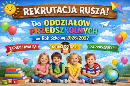 Rekrutacja do oddziałów przedszkolnych