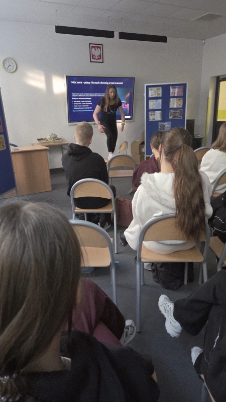 Zajęcia kondycyjne Szkolnego Koła Górskiego