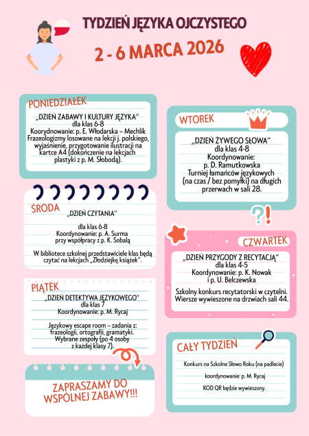 Tydzień Języka Ojczystego 2026