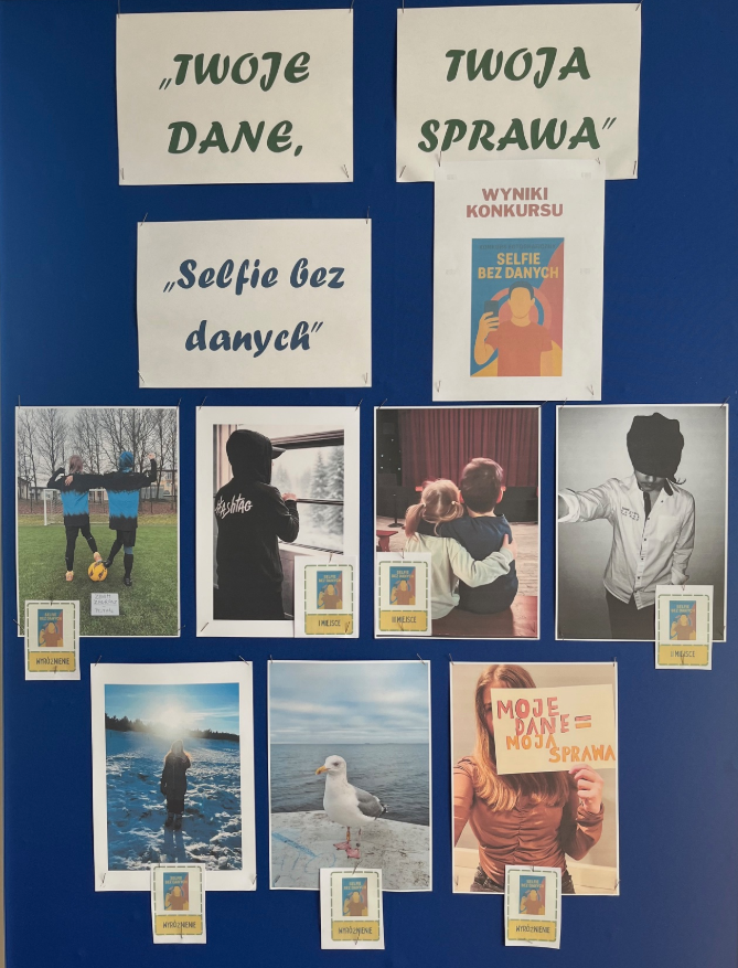 Nagrodzeni w konkursie fotograficznym „Selfie bez danych''
