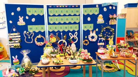 Wyniki Konkursu na Najciekawszą Ozdobę Wielkanocną w Oddziałach Przedszkolnych