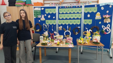 Kiermasz Ozdób Wielkanocnych w Oddziałach Przedszkolnych