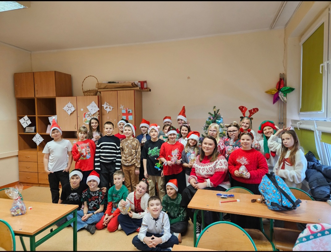 Mikołajki w klasie 4D