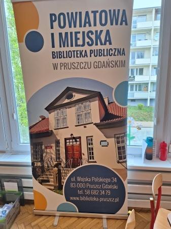 Warsztaty organiowane przez Powiatową i Miejską Bibliotekę Publiczną w Pruszczu Gdańskim