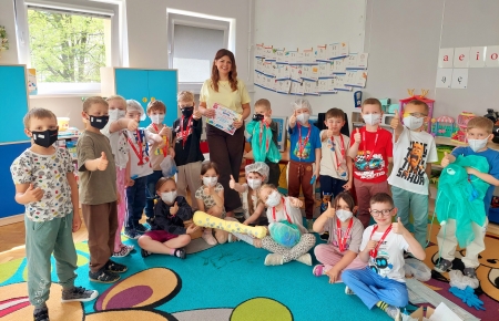 Odwiedziny Mamy Kiliana - przybliżenie zawodu PRZEDSTAWICIELA MEDYCZNEGO