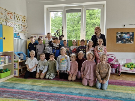 Spotkanie z p. Joanną z Powiatowej i Miejskiej Biblioteki Publicznej w Pruszczu Gdańskim