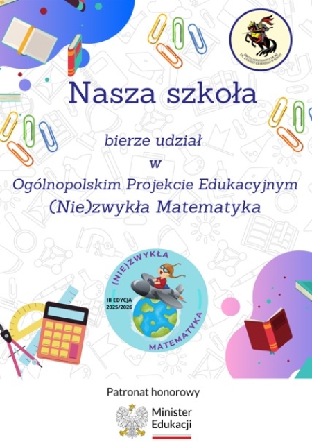 Podsumowanie projektu matematycznego w klasach 4-8 (Nie)zwykła Matematyka