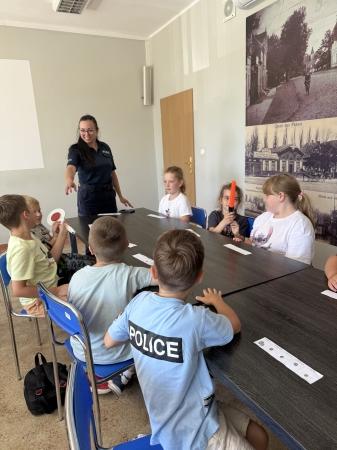 Wyjście do Komendy Powiatowej Policji w Pruszczu Gdańskim