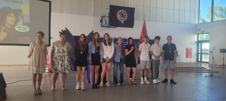 Klasa 7a. Zakończenie roku szkolnego .