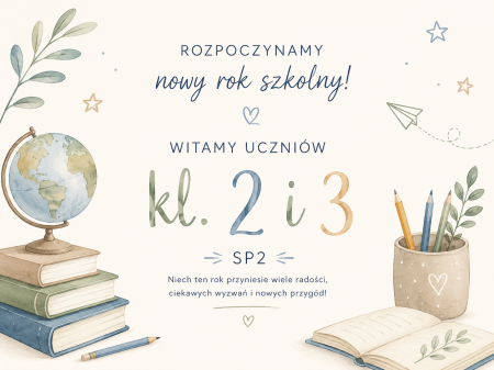Uroczyste rozpoczęcie roku szkolnego – klasy II i III