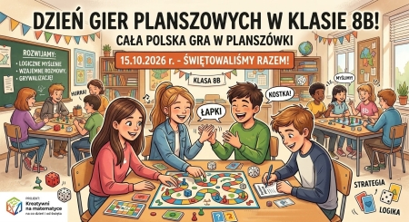 Dzień Gier Planszowych w Klasie 8b