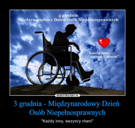 Międzynarodowy Dzień Niepełnosprawności i Bajnutek