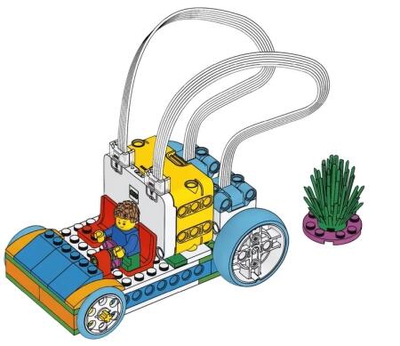 Klocki Lego -taksówka