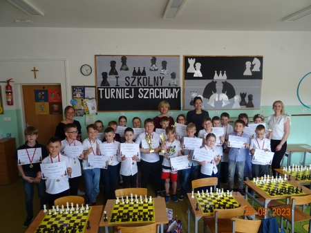 Turniej szachowy - zakończenie dwuletniej innowacji pedagogicznej