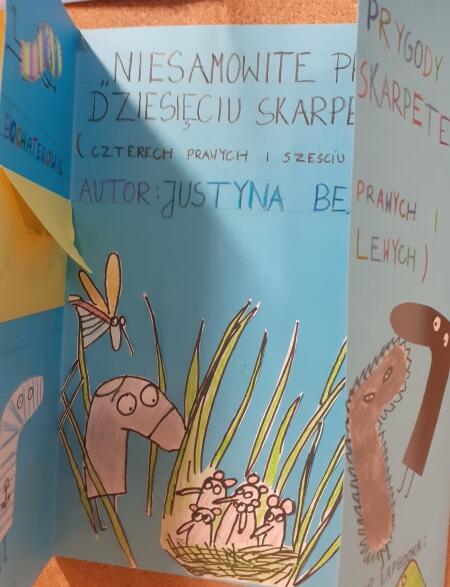 ''NIESAMOWITE PRZYGODY DZIESIĘCIU SKARPETEK'' - LAPBOOK