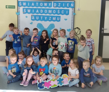 Światowy Dzień Świadomości Autyzmu / Dzień niebieski- projekt.