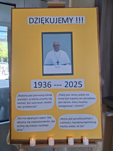 Upamiętnienie Papieża Franciszka