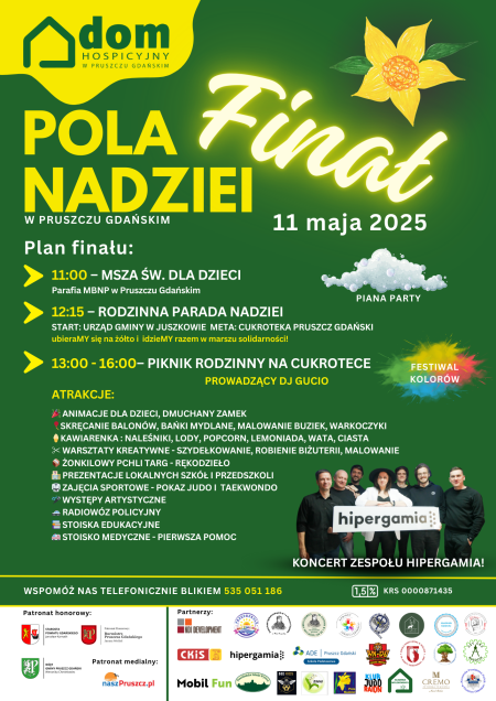 Finał Pól Nadziei w Pruszczu Gdańskim 