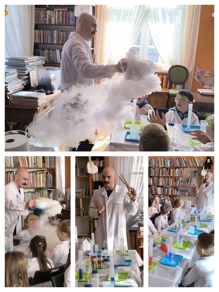 Chemiczne odkrycia w bibliotece