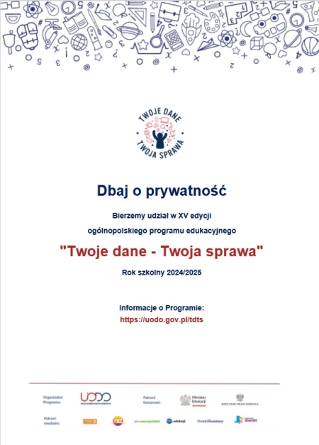 Program  „Twoje dane – Twoja sprawa. Skuteczna ochrona danych osobowych. Inicjatywa skiero