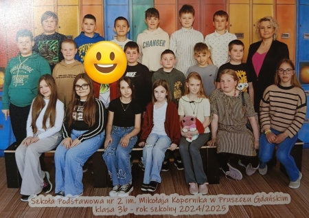 PODZIEKOWANIE OD WYCHOWAWCY KLASY 3B