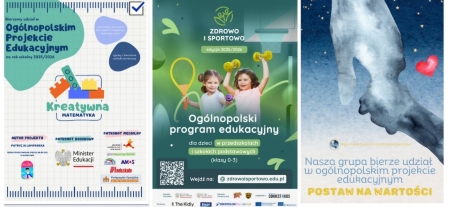 Nasze Projekty na rok szkolny 2025/26