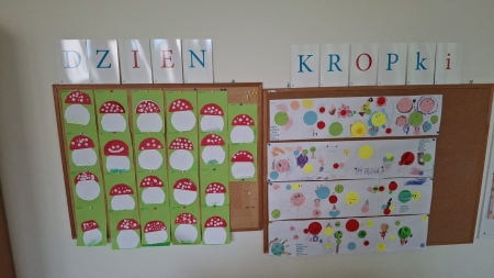 Dzień Kropki w Oddziałach Przedszkolnych