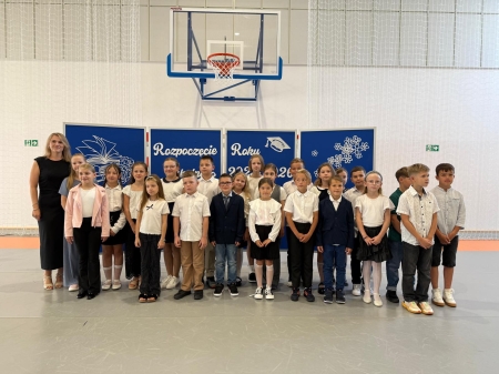 Rozpoczęcie roku szkolnego 2025/2026 3a