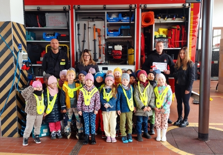Wizyta w Straży Pożarnej 