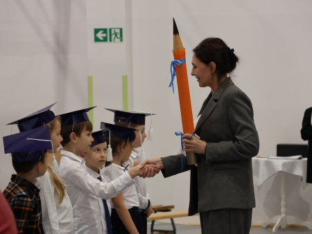 Ślubowanie uczniów klas pierwszych