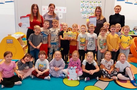 I miejsce w V Międzyprzedszkolnym Konkursie Piosenki Patriotycznej